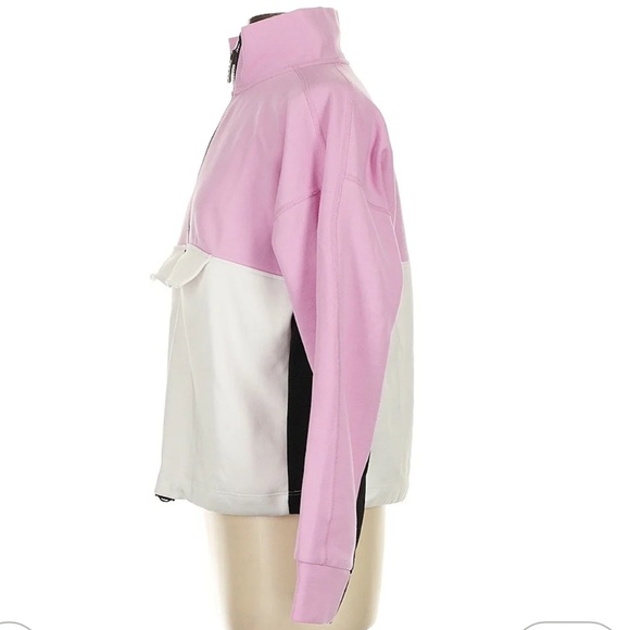 DKNY Women's 1/2 Zip‎ Pullover sweatshirt lightweight sporty Jacket Sz XL - Picture 7 of 12